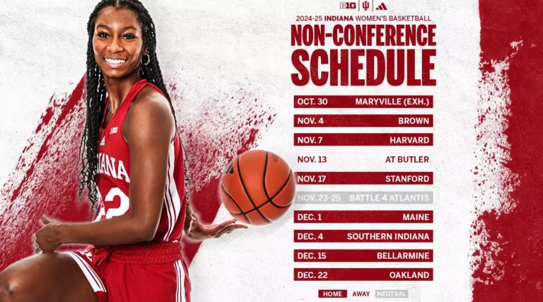 IU Women's Basketball Schedule