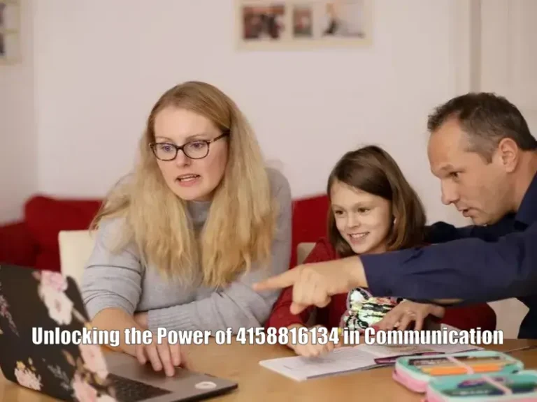 Unlocking the Power of 4158816134 in Communication